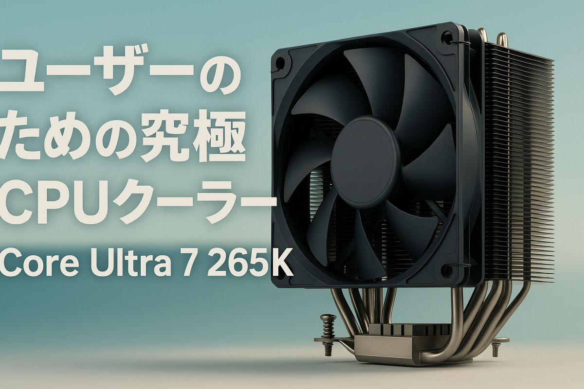Core Ultra 7 265K ユーザーのための究極CPUクーラー