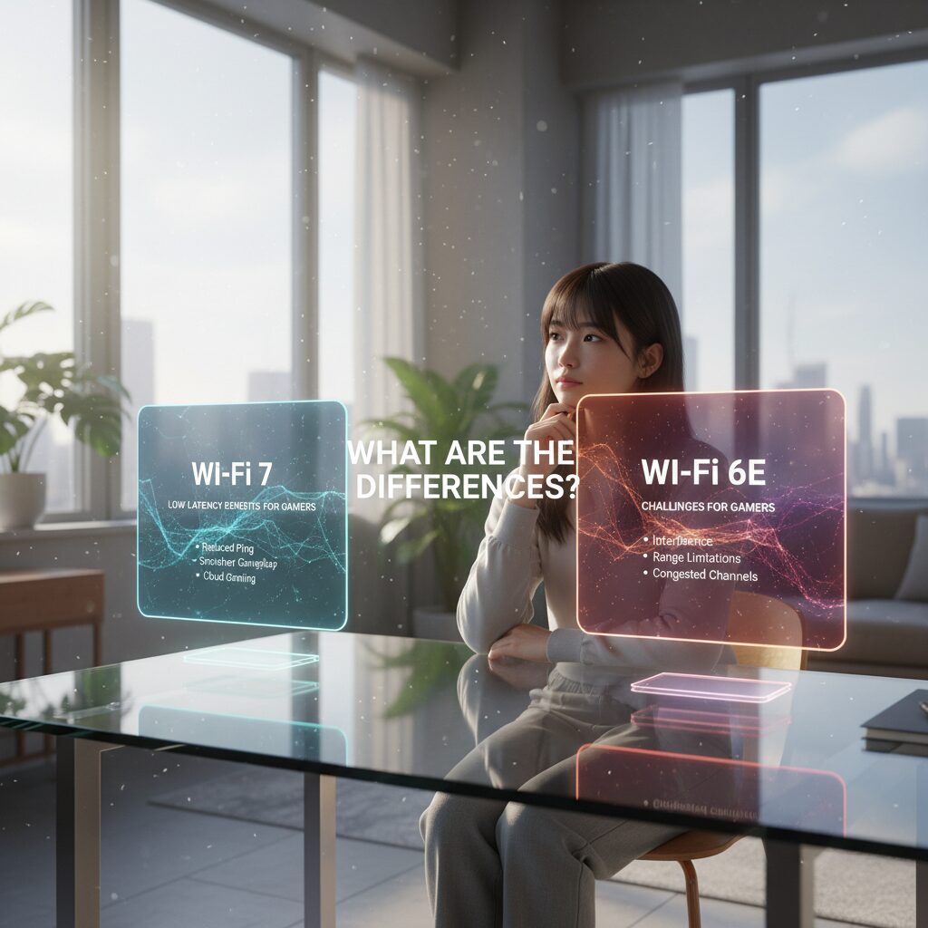 Wi-Fi 7と6Eの違いは？