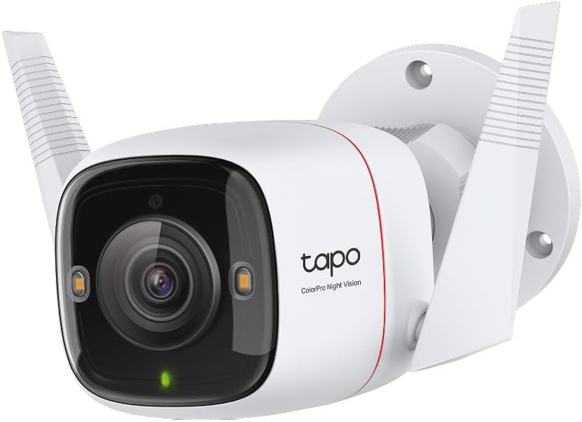 TP-Link Tapo 防犯カメラ 屋外 監視カメラ 屋外防犯 2K QHD ColorProナイトビジョン PoE 有線LAN 無線接続 音声通話 AI検知 IP66 防水防塵 microSD/クラウド保存 メーカー保証1年 Tapo C325WB V2.0