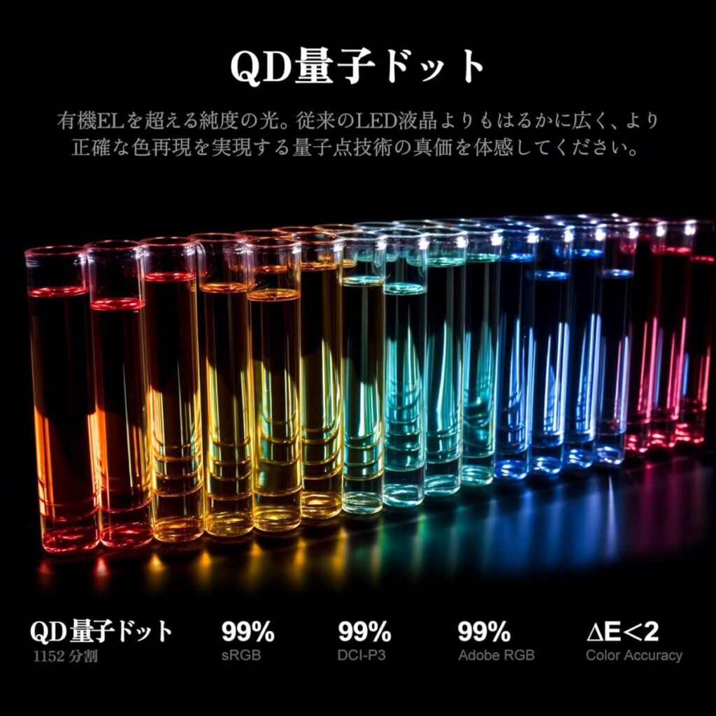 INNOCN MiniLED モニター 27インチ ゲーミングモニター WQHD 330Hz 0.5ms 非光沢 QD-量子ドット 無輝点保証対応 (MPCS/HDR1000/HDMI 2.1×2/DisplayPort 1.4/USBハブ/VESA対応/スピーカー/高さ調整/縦横回転) GA27T1M