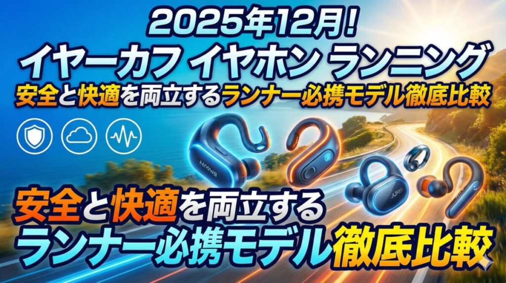 イヤーカフ イヤホン ランニング | 2025年最新！安全と快適を両立するランナー必携モデル徹底比較