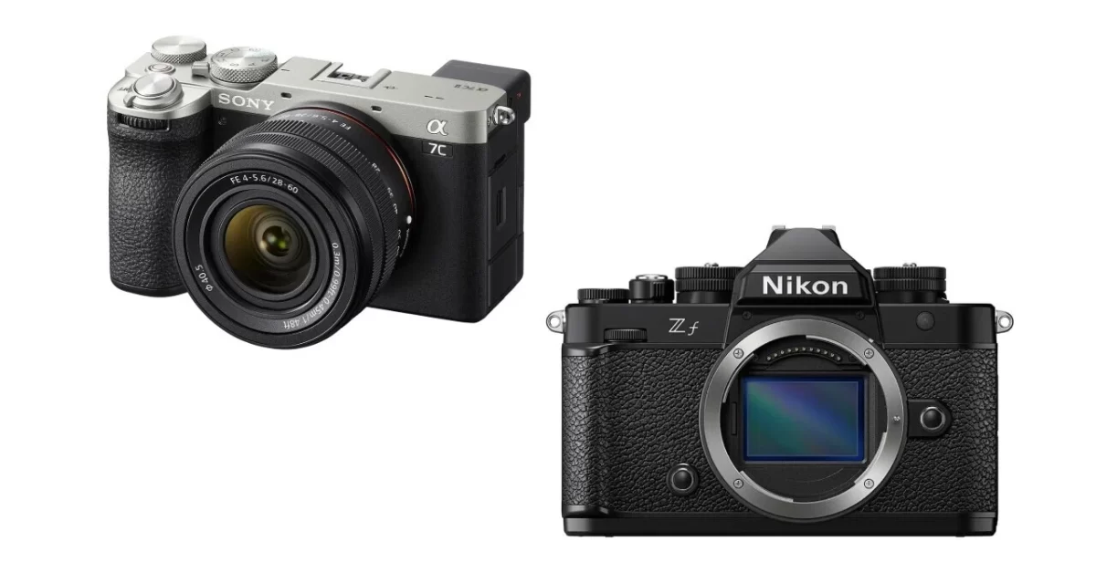 Sony α7C II vs Nikon Zf