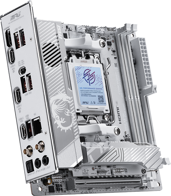 MSI MPG X870I EDGE TI EVO WIFI 性能 比較