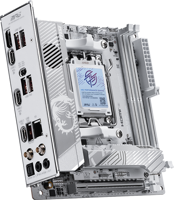 MSI　MPG X870I EDGE TI EVO WIFI 性能　比較