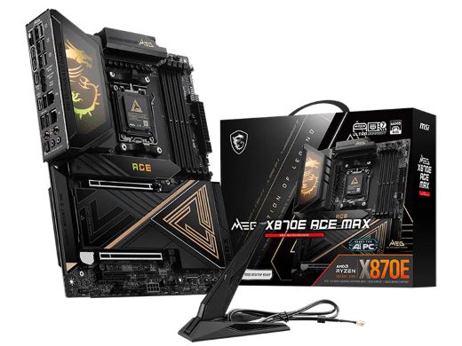 MSI　MEG X870E ACE MAX 性能　比較