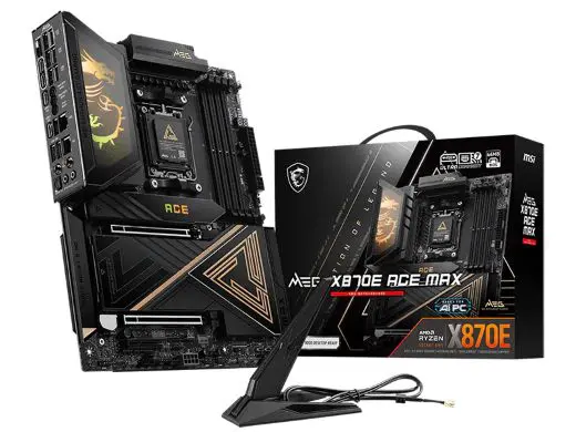 MSI　MEG X870E ACE MAX 性能　比較