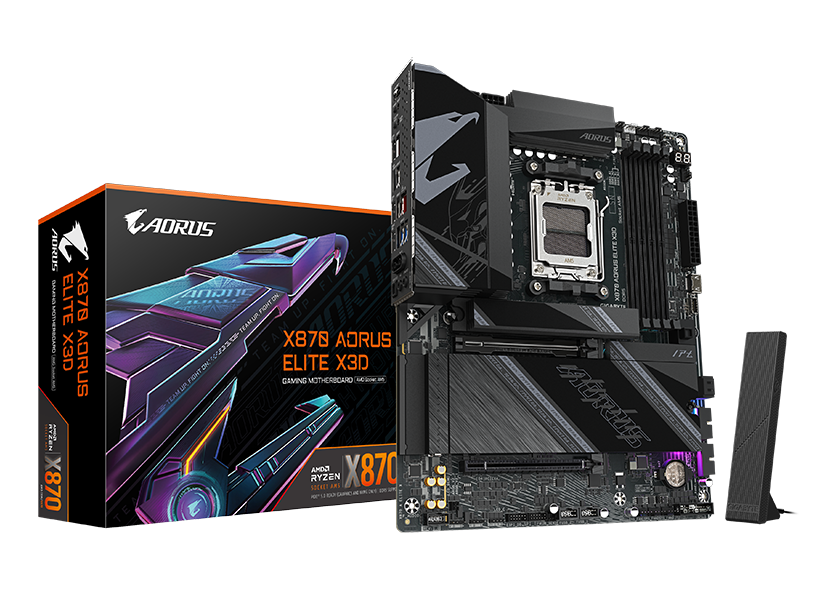 GIGABYTE　X870 AORUS ELITE X3D 性能　比較