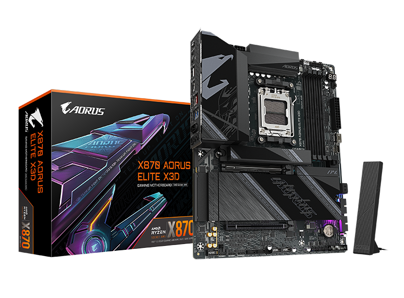 GIGABYTE　X870 AORUS ELITE X3D 性能　比較
