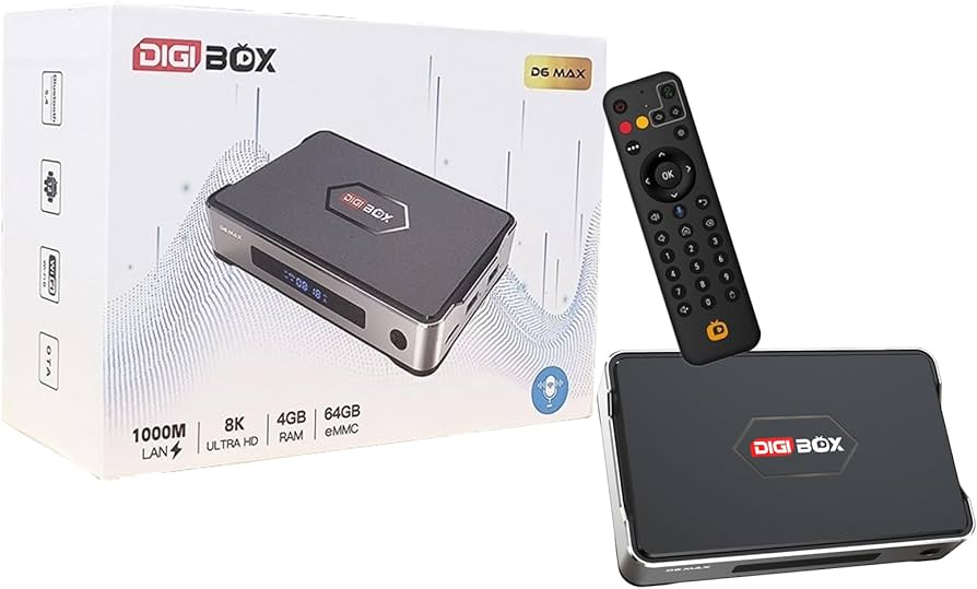 アプリ digibox d6 max