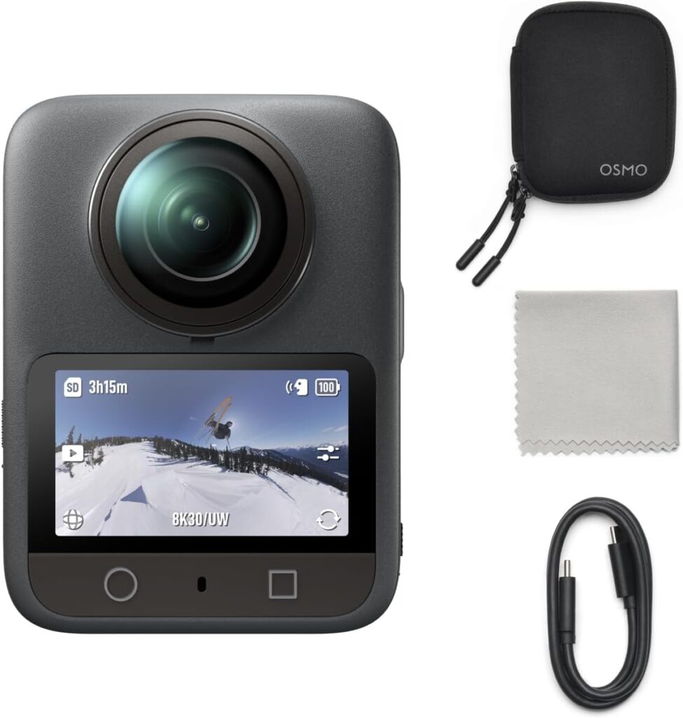 DJI Osmo 360 スタンダードコンボ 360度アクションカメラ Vlogカメラ ネイティブ8K 動画 4K/120fps & 170°ブーストビデオ 1.2億画素 100分8K撮影 防水 スポーツ 105GBの内臓ストレージ アマゾンセール中 比較