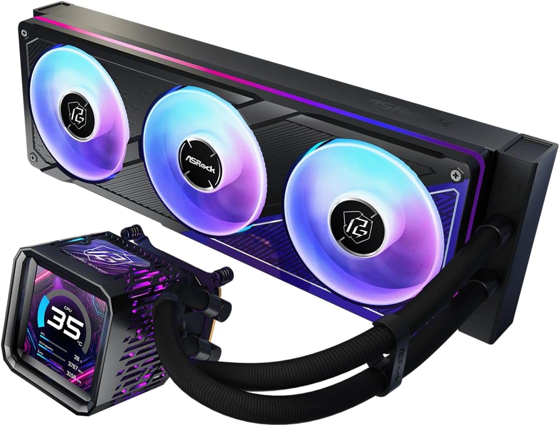 ASRock初のAIO水冷クーラー Phantom Gaming 360mm